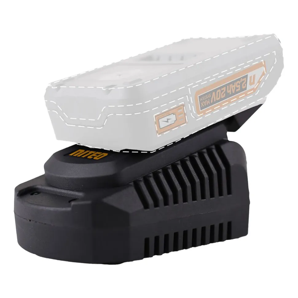 Ładowarka do akumulatorów Niteo 20 V Max, 2,4 A