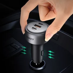 Ładowarka samochodowa Aukey CC-P3, 100 W, do gniazda zapalniczki