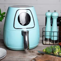 Air Fryer Frytkownica beztłuszczowa Vintage Cuisine, 1300 W, 2,8 l, miętowa