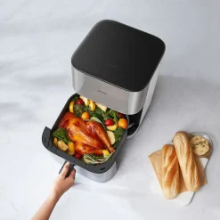 Air Fryer Frytkownica beztłuszczowa z okienkiem Mova AeroChef FD10 Pro, 1800 W, 6 l, biała