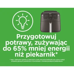 Air Fryer Frytkownica beztłuszczowa Ninja AF110EU, 1750 W, 4,7 l, grafitowa