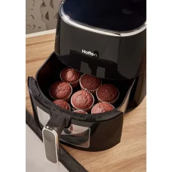 Air Fryer Frytkownica beztłuszczowa z okienkiem Hoffen, 1550 W, 5 l, czarna