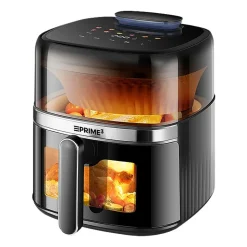 Air Fryer Frytkownica beztłuszczowa z okienkiem Prime3 SAF51, 1500 W, 6 l, czarna