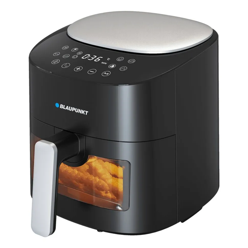 Air Fryer Frytkownica beztłuszczowa Blaupunkt AFD512, 1300 W, 3,7 l, czarna