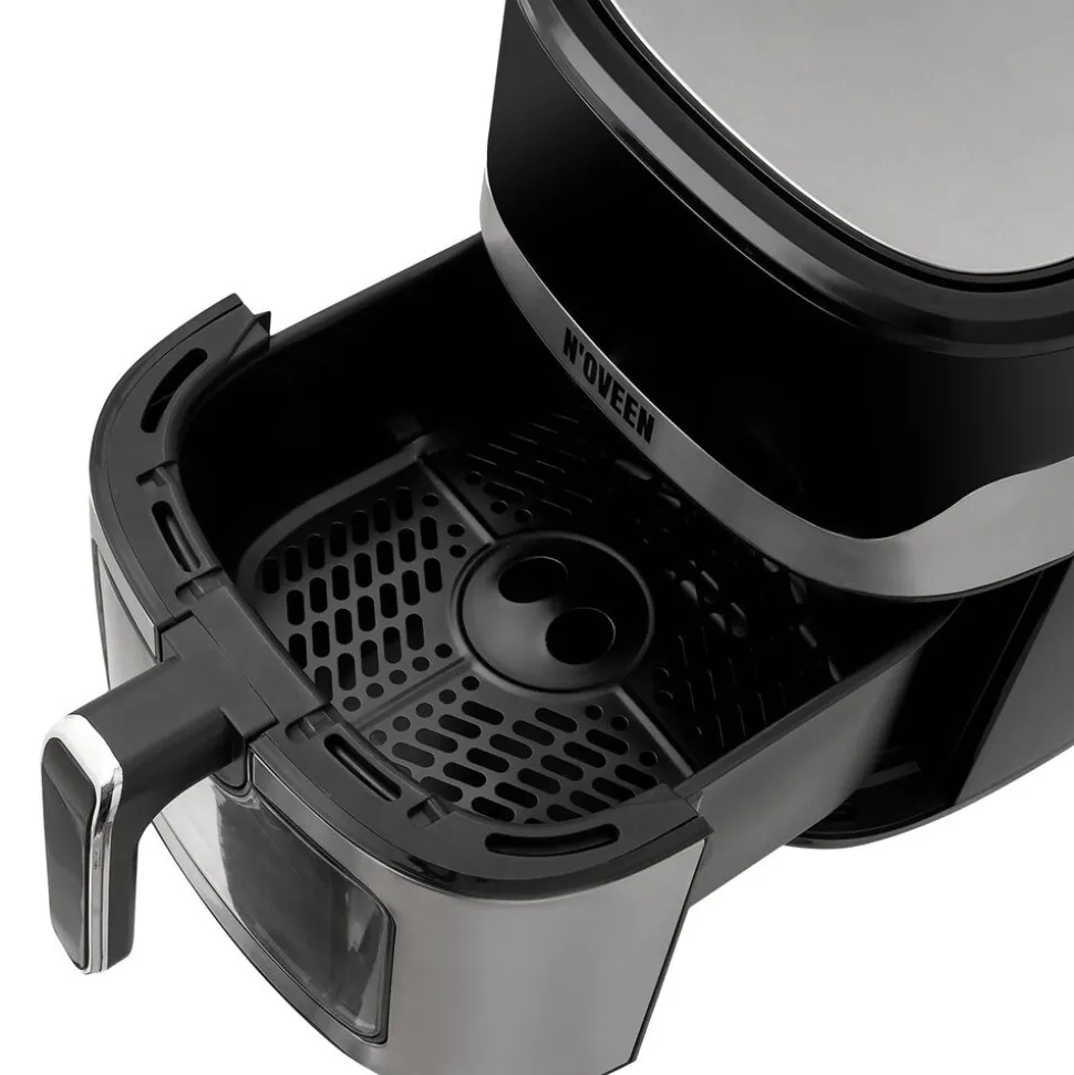 Air Fryer Frytkownica beztłuszczowa z okienkiem Noveen AF560, 1600 W, 6,5 l, czarny