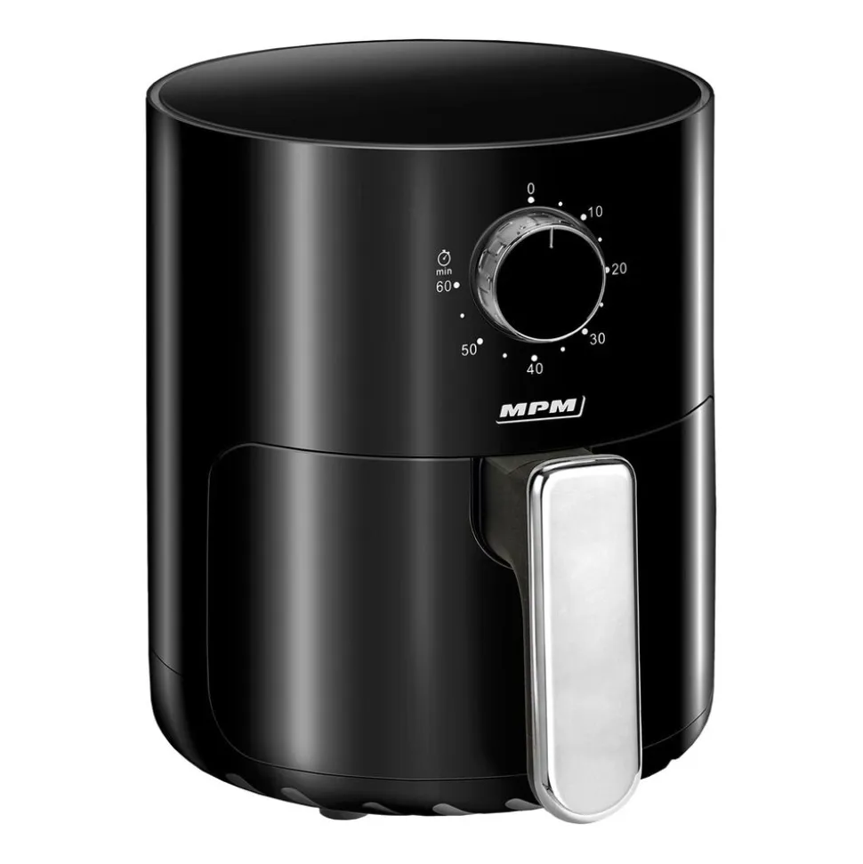 Air Fryer Frytkownica beztłuszczowa MPM MFR-12, 800 W, 2 l, czarna
