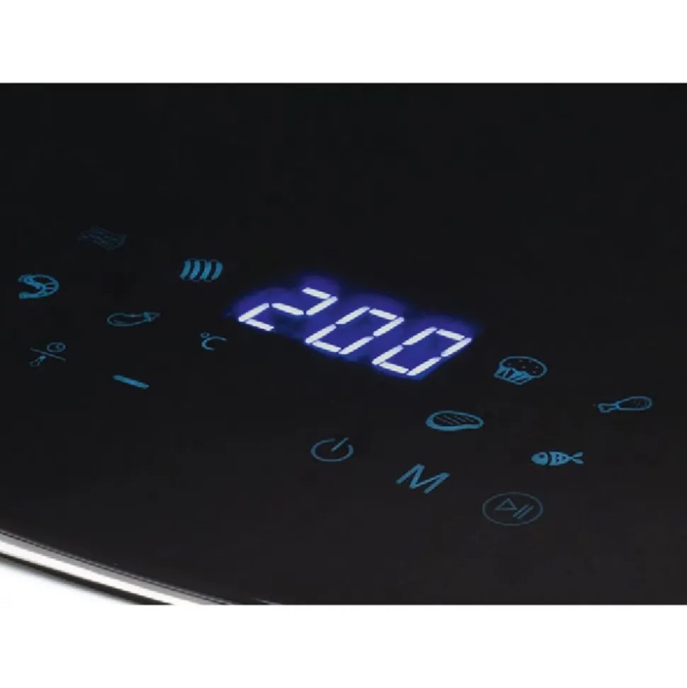 Air Fryer Frytkownica beztłuszczowa Hoffen, 1500 W, 5 l, kremowa matowa
