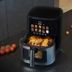 Air Fryer Frytkownica beztłuszczowa z okienkiem Noveen AF780 X-Line, 1700 W, 6,5 l, czarna