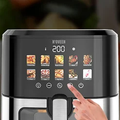 Air Fryer Frytkownica beztłuszczowa z okienkiem Noveen AF780 X-Line, 1700 W, 6,5 l, czarna