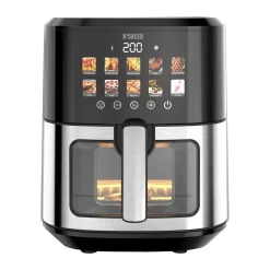 Air Fryer Frytkownica beztłuszczowa z okienkiem Noveen AF780 X-Line, 1700 W, 6,5 l, czarna
