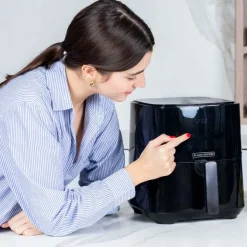 Air Fryer Frytkownica beztłuszczowa Black+Decker BXAF5000E, 1450 W, 5 l, czarna