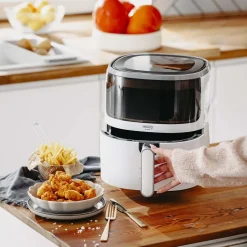Air Fryer Frytkownica beztłuszczowa Camry CR 6313, 2000 W, 5 l, biała