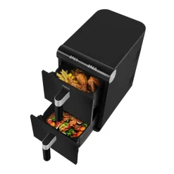Air Fryer Frytownica beztłuszczowa Noveen AF5050 X-Line, 2 x 5,5 l, czarna