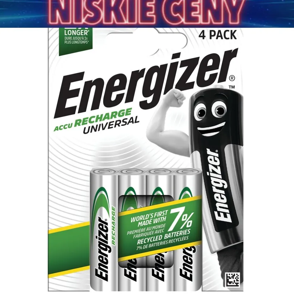 Akumulatorki Energizer Universal AAA, 4 szt
