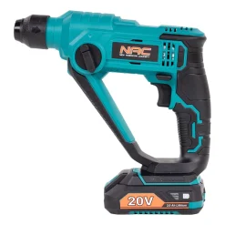 Akumulatorowa młotowiertarka NAC HE-SDS-LI-ST-20V, z SDS, z akumulatorem 2 Ah