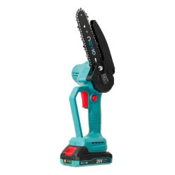 Akumulatorowa piła łańcuchowa NeviQ L04302 6”, 20 V, 2 x akumulator, ładowarka