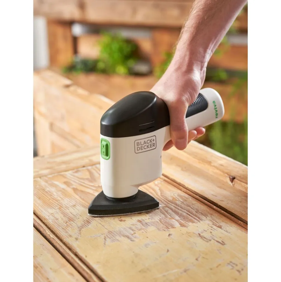 Akumulatorowa szlifierka do detali Black+Decker Reviva, 12 V