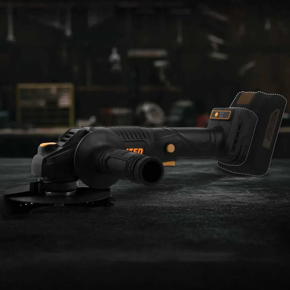 Akumulatorowa szlifierka kątowa Niteo Pro 20 V Max, 20 V
