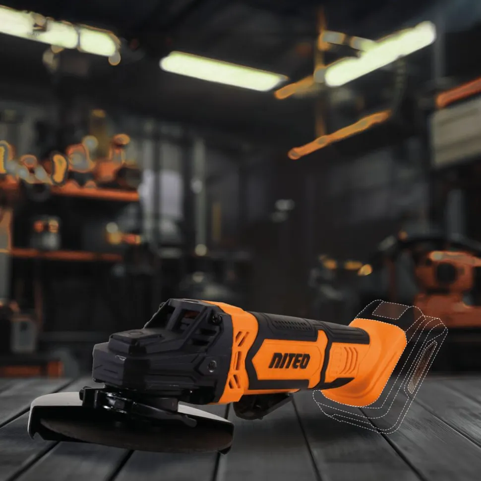 Akumulatorowa szlifierka kątowa Niteo 20 V Max, 20 V