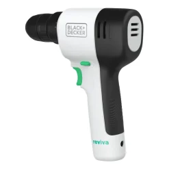 Akumulatorowa wiertarko-wkrętartka Black+Decker Reviva, 12 V