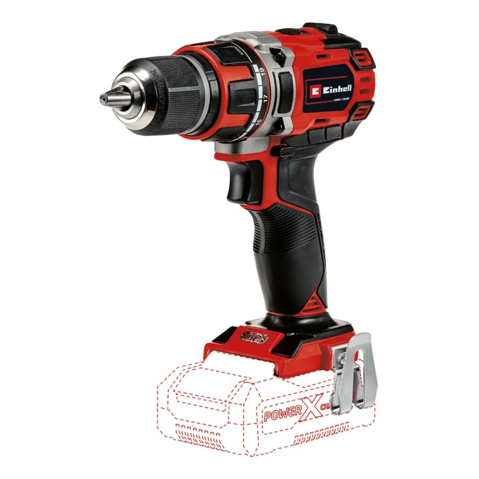 Akumulatorowa wiertarko-wkrętarka Einhell TC-CD 18/50 Li-BL-Solo, 18 V, 2 biegi
