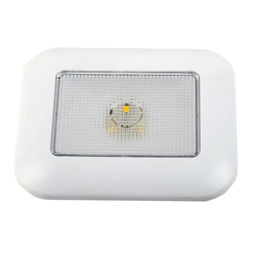 Akumulatorowe lampki podszafkowe LED, 2 sztuki, białe