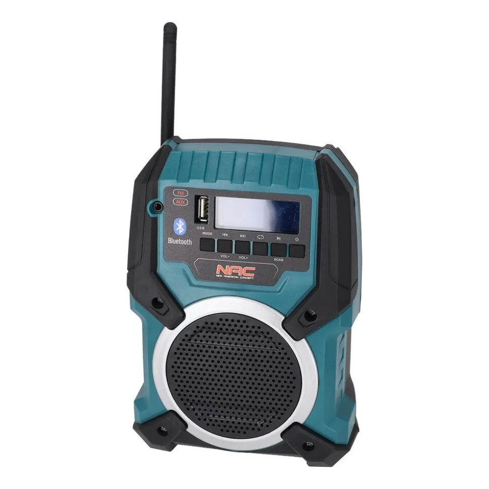 Akumulatorowe radio NAC RJ-LI-20V, 20 V