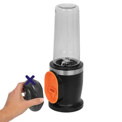 Akumulatorowy blender fitness MPM GoFree CMBL-02, czarny