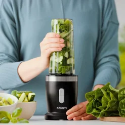 Akumulatorowy blender fitness MPM GoFree CMBL-02, czarny
