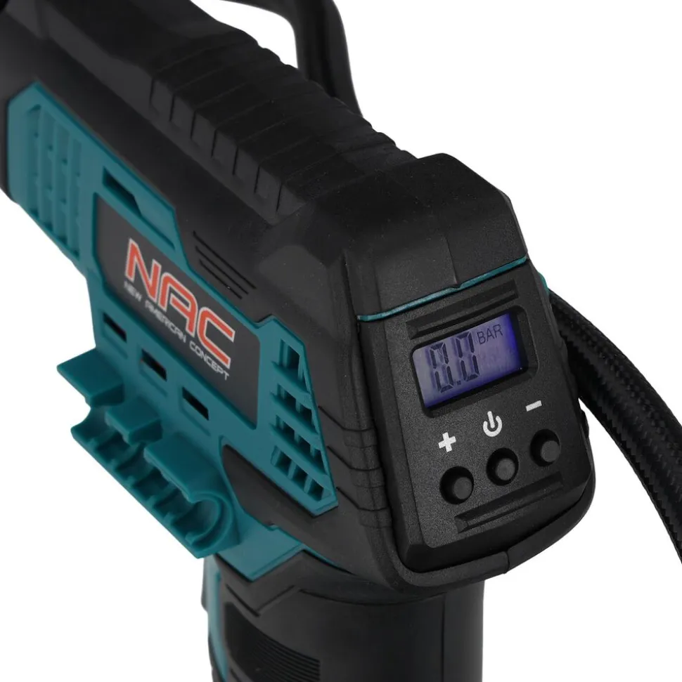 Akumulatorowy kompresor NAC CO-LI-20V, 20 V