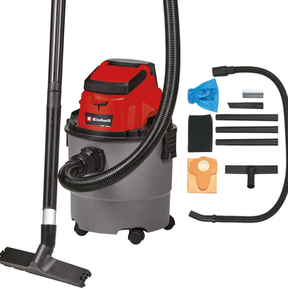 Akumulatorowy odkurzacz warsztatowy Einhell TC-VC 18/15 Li-Solo, 15 l, 18 V