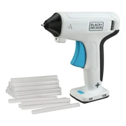 Akumulatorowy pistolet do kleju Black+Decker, na sztyfty 7 mm, 3,6 V
