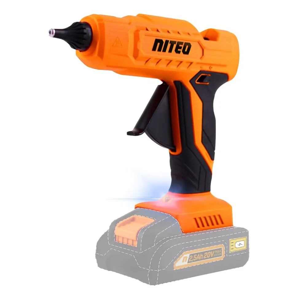 Akumulatorowy pistolet do kleju Niteo 20 V Max, 20 V