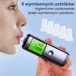 Alkomat elektroniczny Extralink Lifestyle Alkologic PO-01, półprzewodnikowy