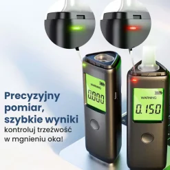 Alkomat elektroniczny Extralink Lifestyle Alkologic PO-01, półprzewodnikowy