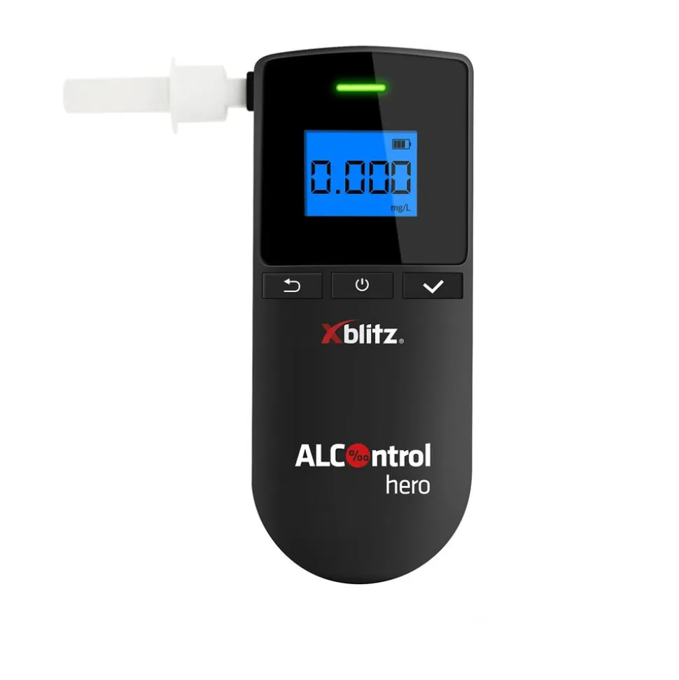 Alkomat Hero, elektrochemiczny, pamięć do 10 pomiarów