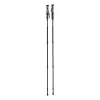 Aluminiowe kije trekkingowe HiMountain, 66-135 cm, czarno-szare