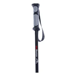 Aluminiowe kije trekkingowe HiMountain, 66-135 cm, czarno-szare