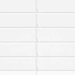 Żaluzja drewnopodobna Decoteam, 60 x 140 cm, biała