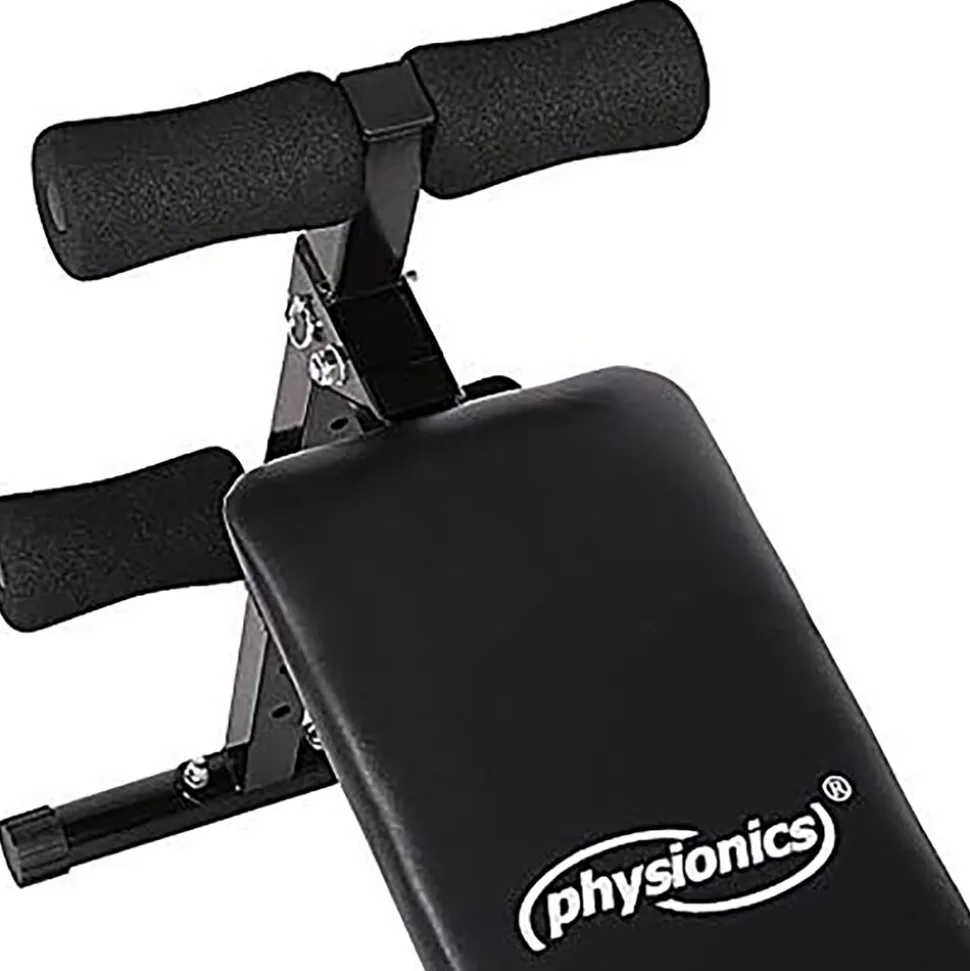 Ławeczka treningowa Physionics, czarna