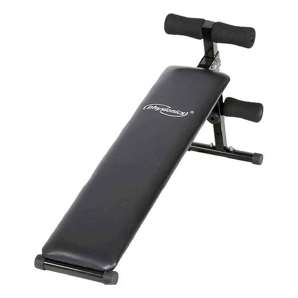 Ławeczka treningowa Physionics, czarna