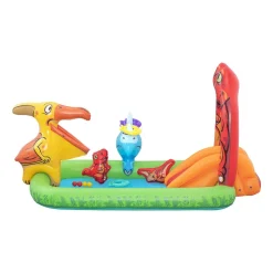 Basen dmuchany dla dzieci z placem zabaw Bestway, 241x140x137 cm, dinozaury