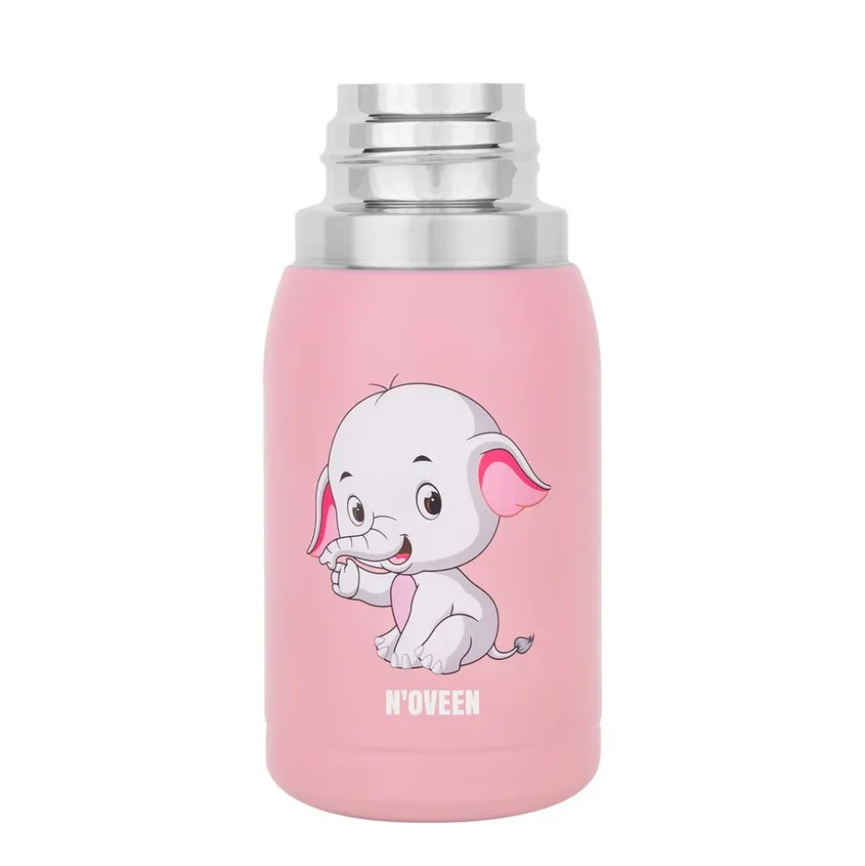 Bidon NOVEEN TB566 Pink Solid 300 ml, różowy