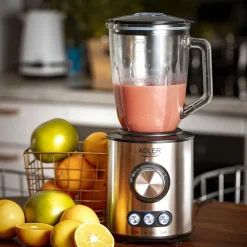 Blender kielichowy Adler AD 4078, 800 W, 1,5 l, kruszenie lodu