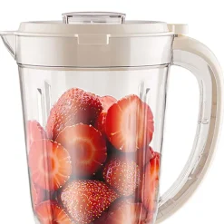 Blender kielichowy Hoffen, 600 W, 1,5 l, beżowy
