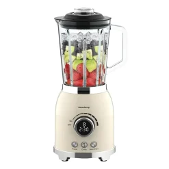 Blender kielichowy Klausberg, 600 W, 1,5 l, beżowy
