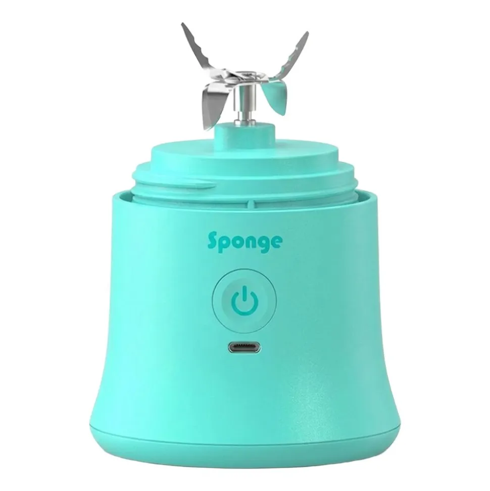 Blender kielichowy Sponge, 0,6 l, 150 W, bezprzewodowy, miętowy