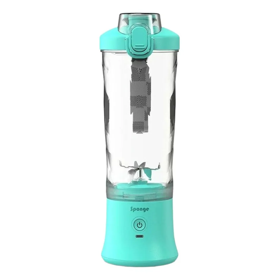 Blender kielichowy Sponge, 0,6 l, 150 W, bezprzewodowy, miętowy
