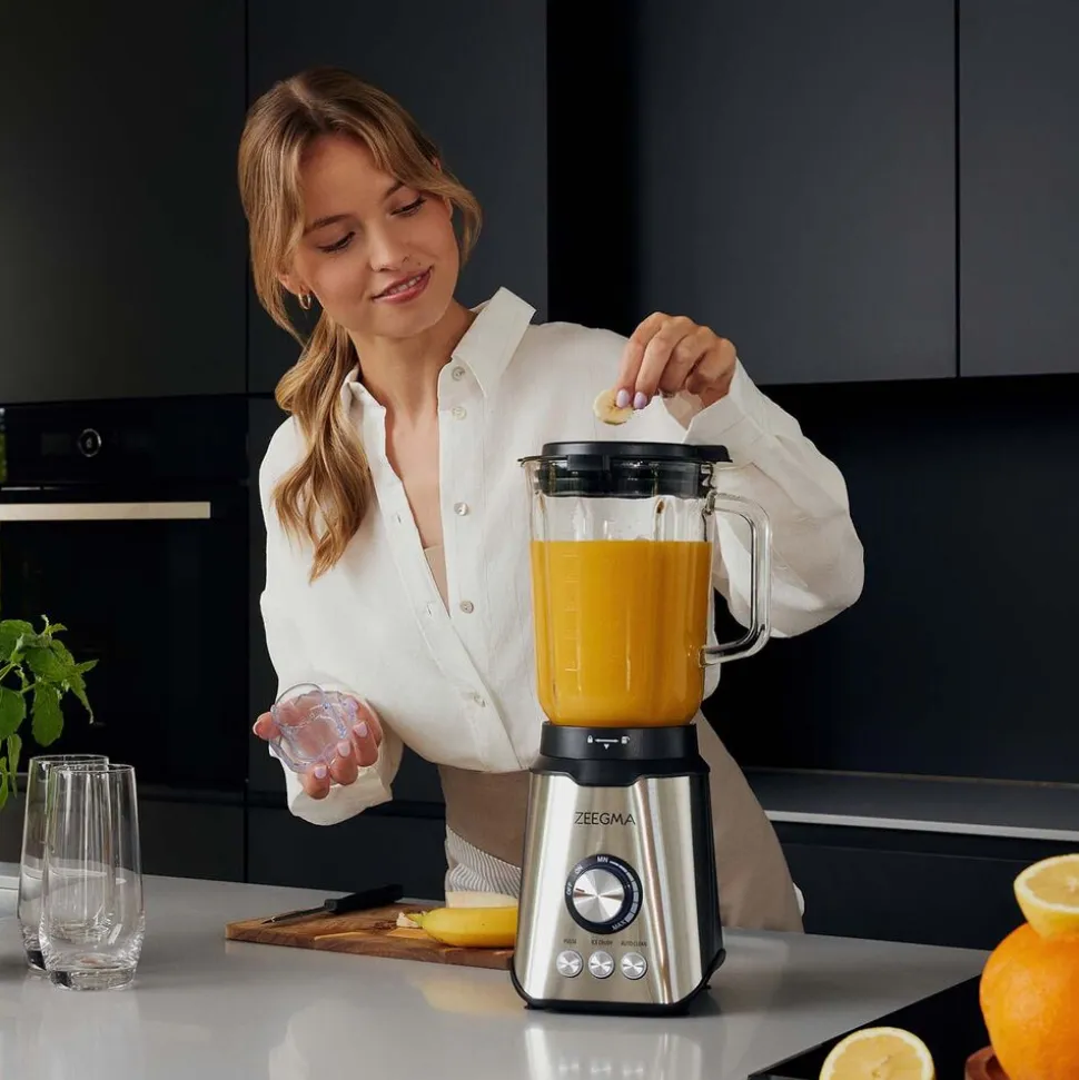 Blender kielichowy Zeegma Grand Vitamine, 800-1600 W, 1,75 l, stal szczotkowana