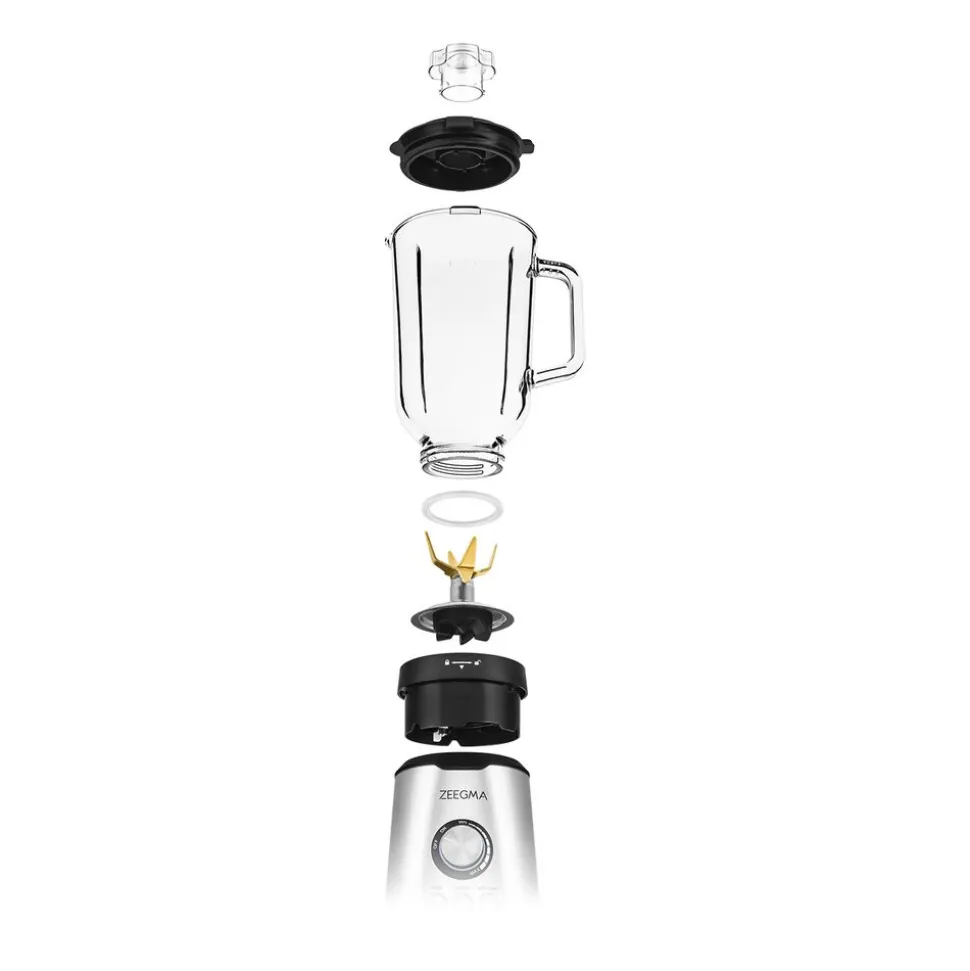 Blender kielichowy Zeegma Grand Vitamine, 800-1600 W, 1,75 l, stal szczotkowana